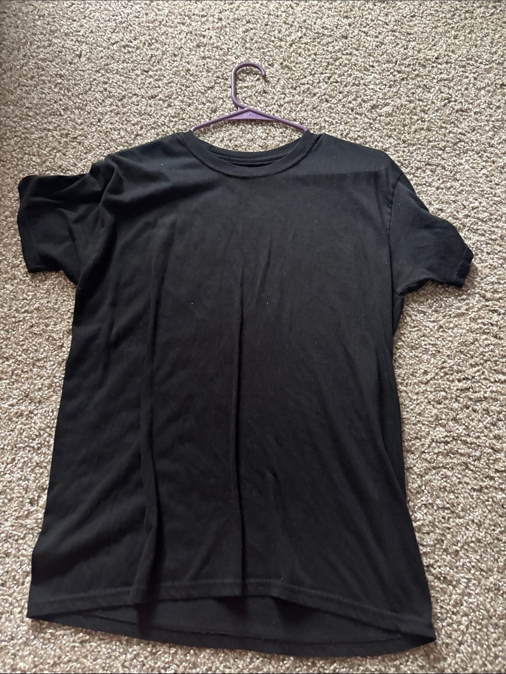 Hanes Black Tshirt Size M
